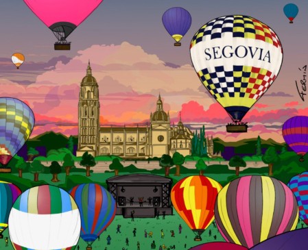 18 al 20 de julio. Festival de Globos de Segovia