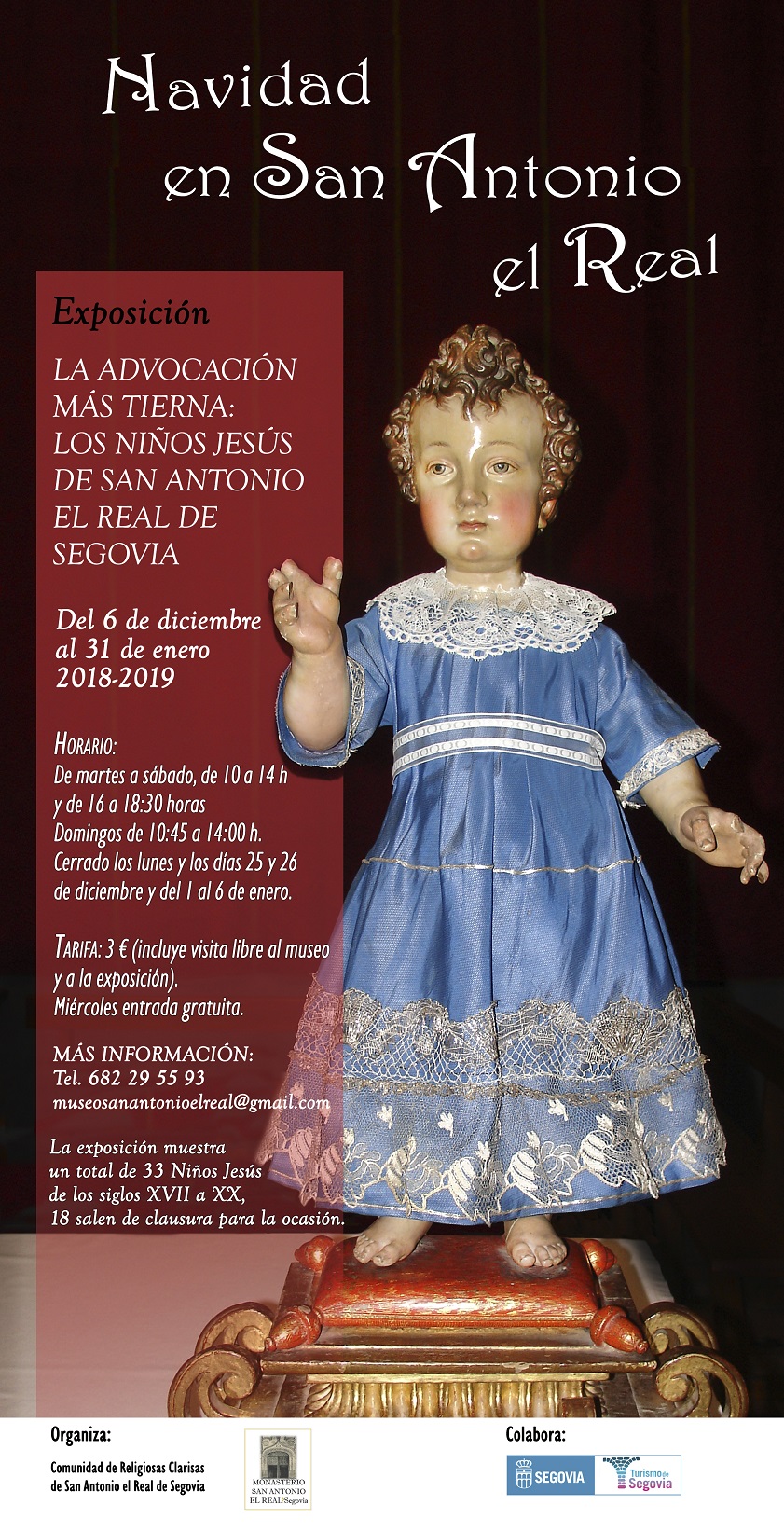 2018 cartel Exposición Niños Jesús SAR