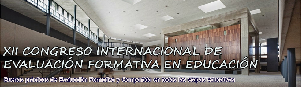 XII CONGRESO EVALUACIÓN FORMATIVA