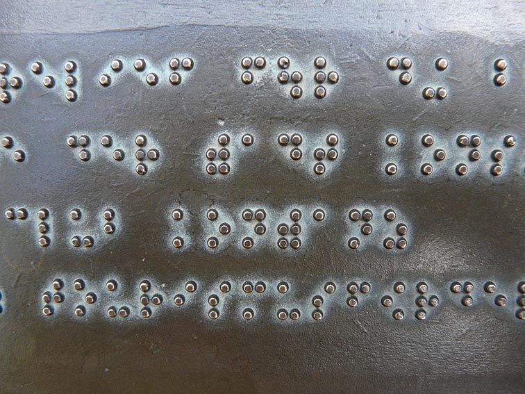 Guías en braille