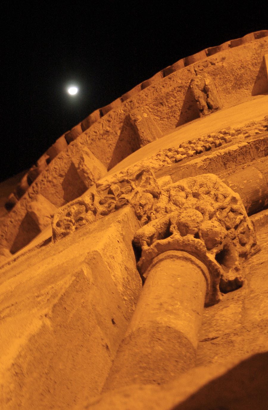 San Quirce y luna