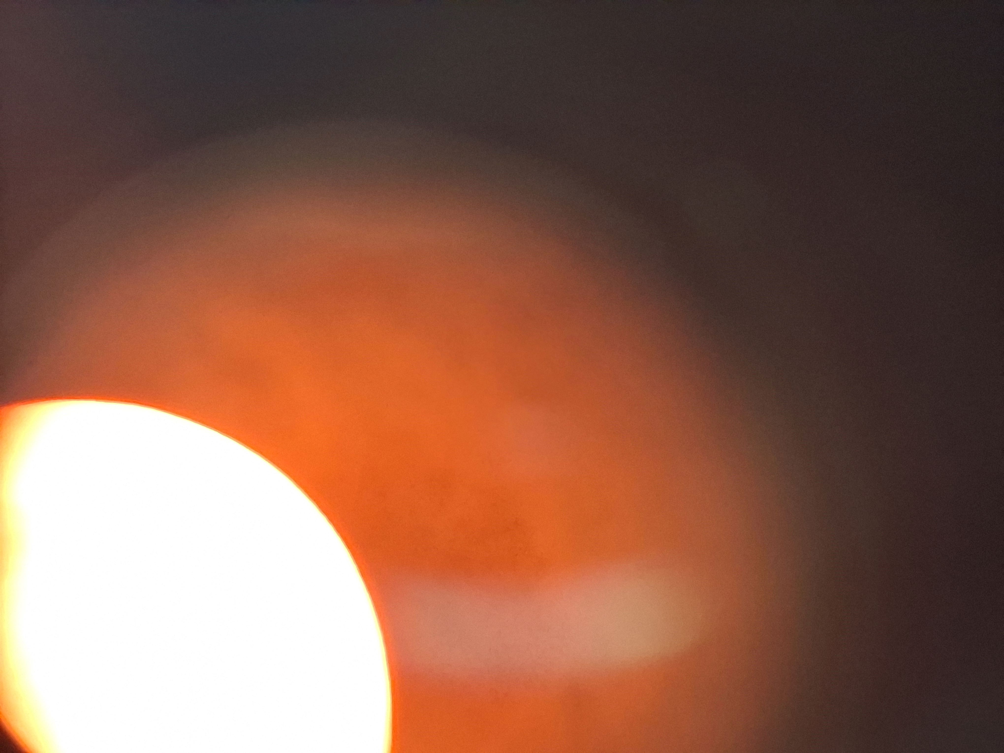 Imagen del sol a través de telescopio
