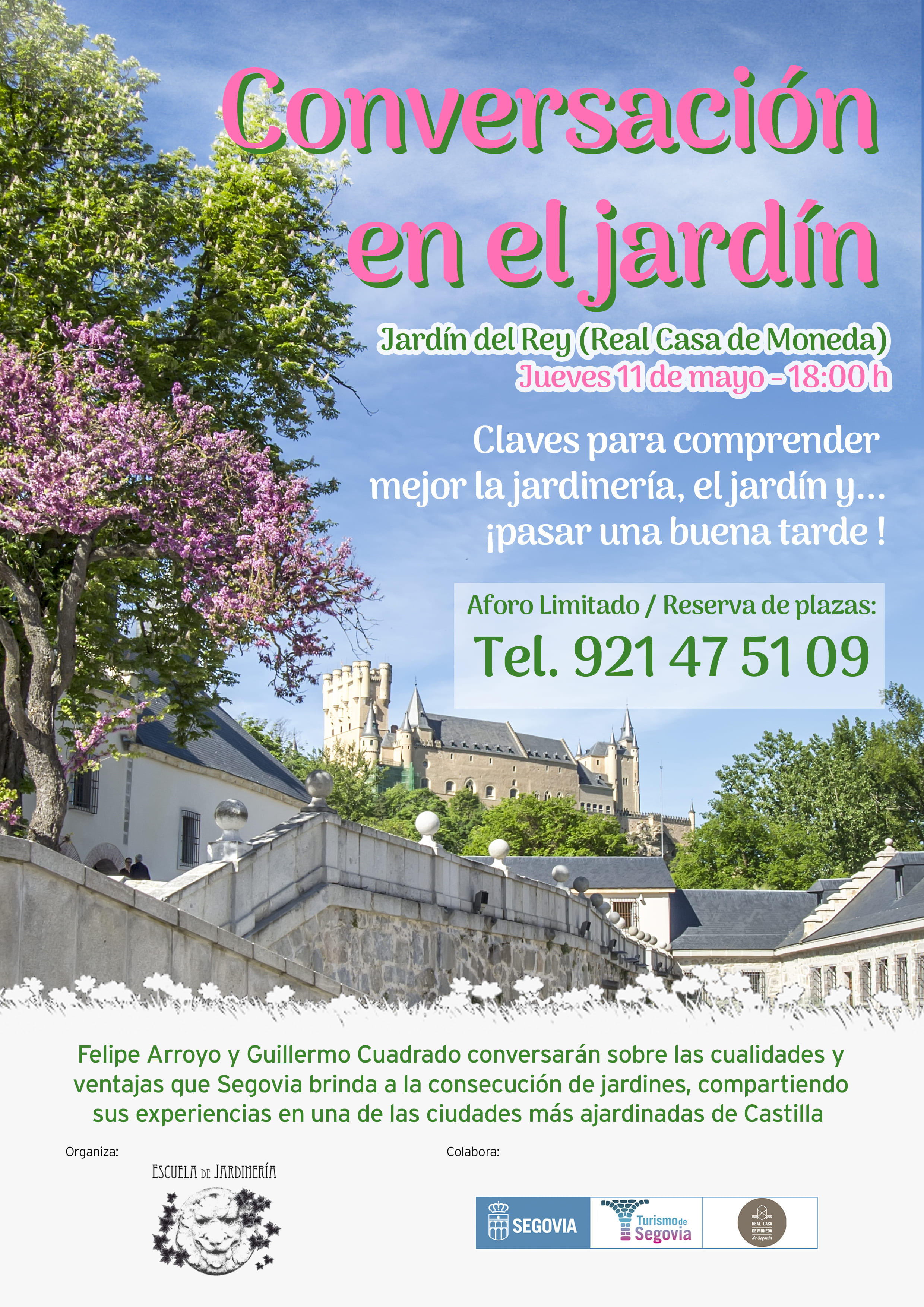 Conversación en el Jardín del Rey