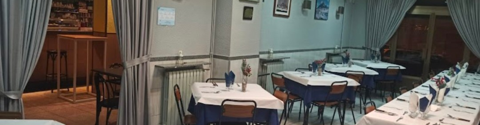 Salón interior. Restaurante Estévez