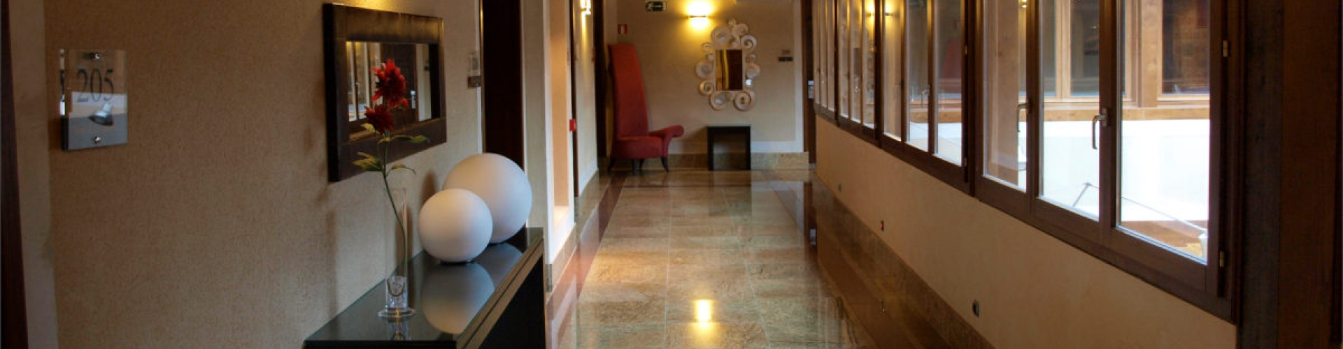 Una de nuestras zonas comunes. Hostal Palacio San Facundo