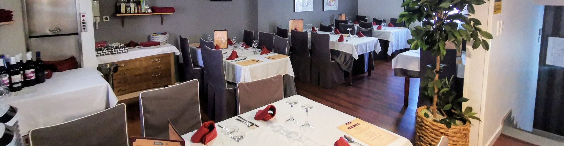 Uno de nuestros salones. Restaurante Muñoz