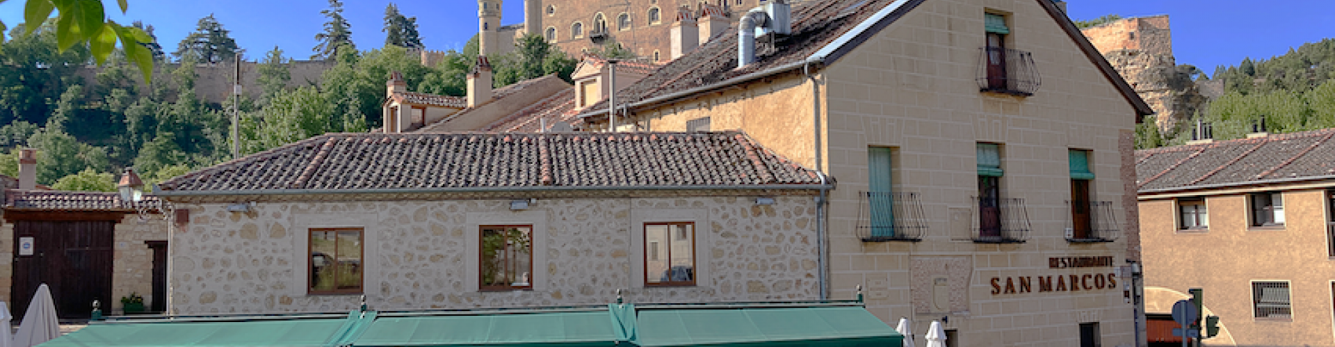 Nuestra terraza. Restaurante San Marcos