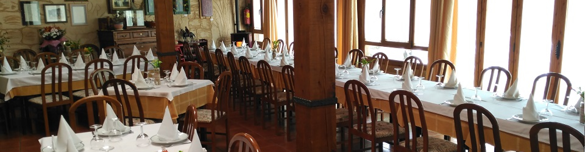 Nuestro salón. Restaurante Venta Hontoria