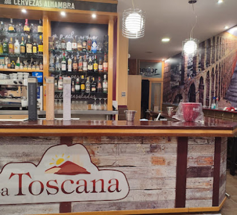 Nuestra barra. Restaurante La Toscana
