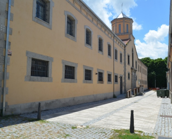 FACHADA ENTRADA PRINCIPAL ANTIGUA CARCEL.