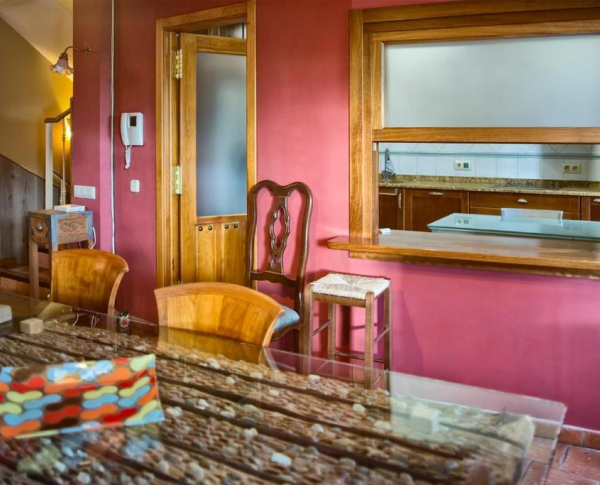 Nuestro salón. Vivienda de uso turístico El jardín de la alegría